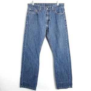 Levi's 514 Men's Jeans Slim straight-Droit Denim Blue size 34×32